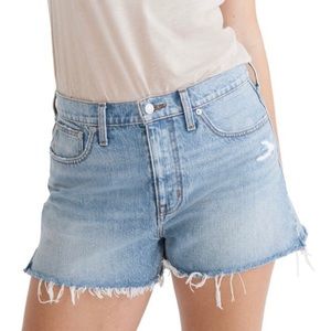 Madewell Light Relaxed Denim Shorts